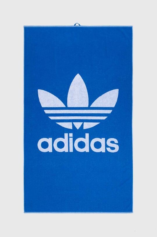 

Полотенце хлопковое 100х170 см. adidas Originals, синий