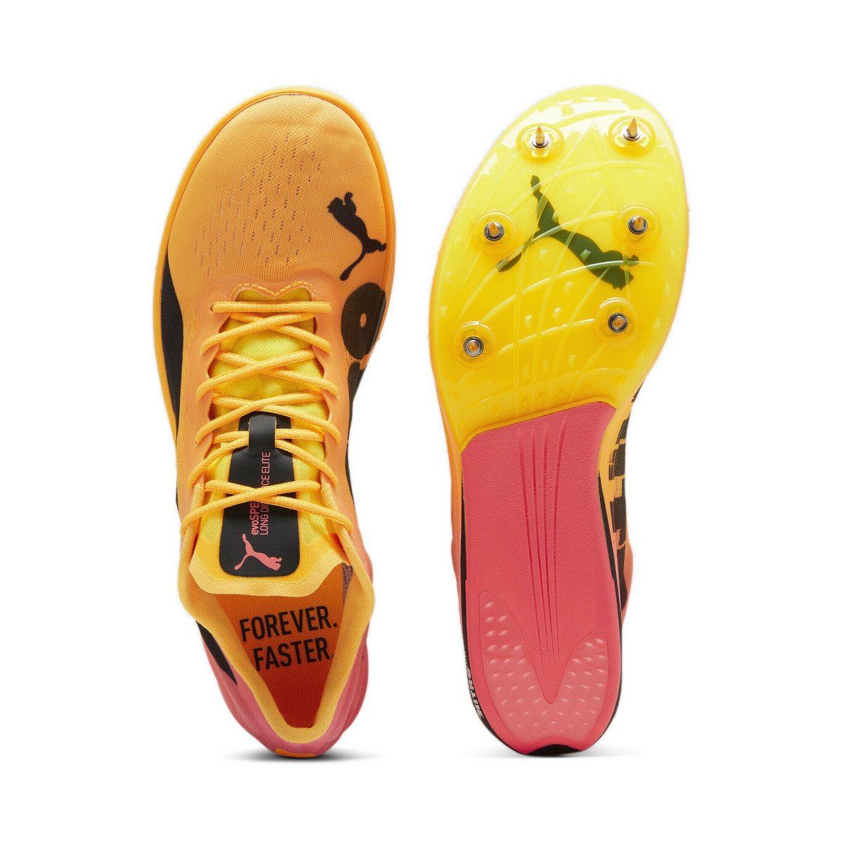 Мужские шиповки для бега на длинные дистанции evoSPEED LD NITRO Elite 2 PUMA, Sun Stream-Suns — фото 4