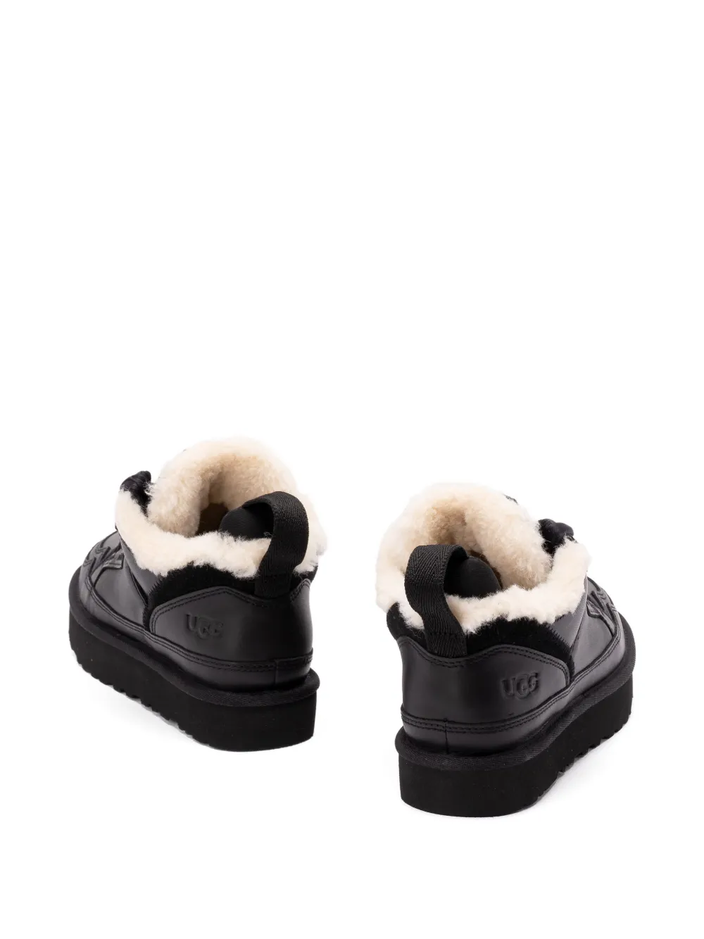 Кроссовки Lowmel на шнуровке UGG, черный — фото 2
