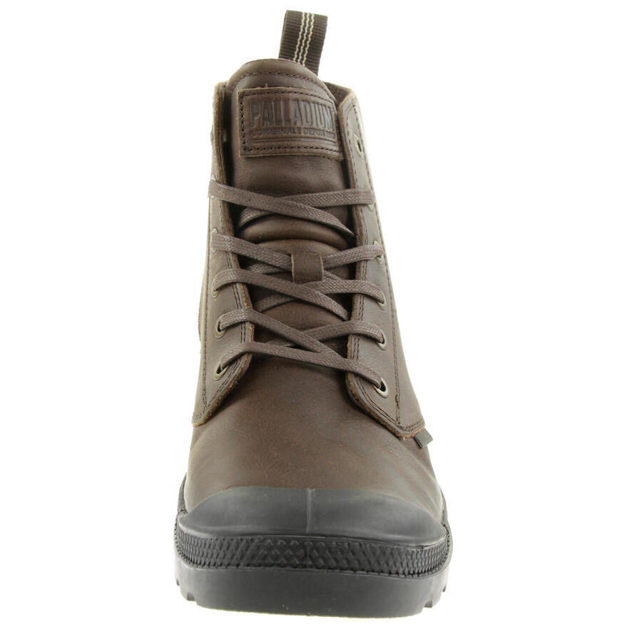 Ботинки PALLADIUM Unisex Pampa Zip Leather ESS Boots Stiefelette 76888 Braun — фото 2