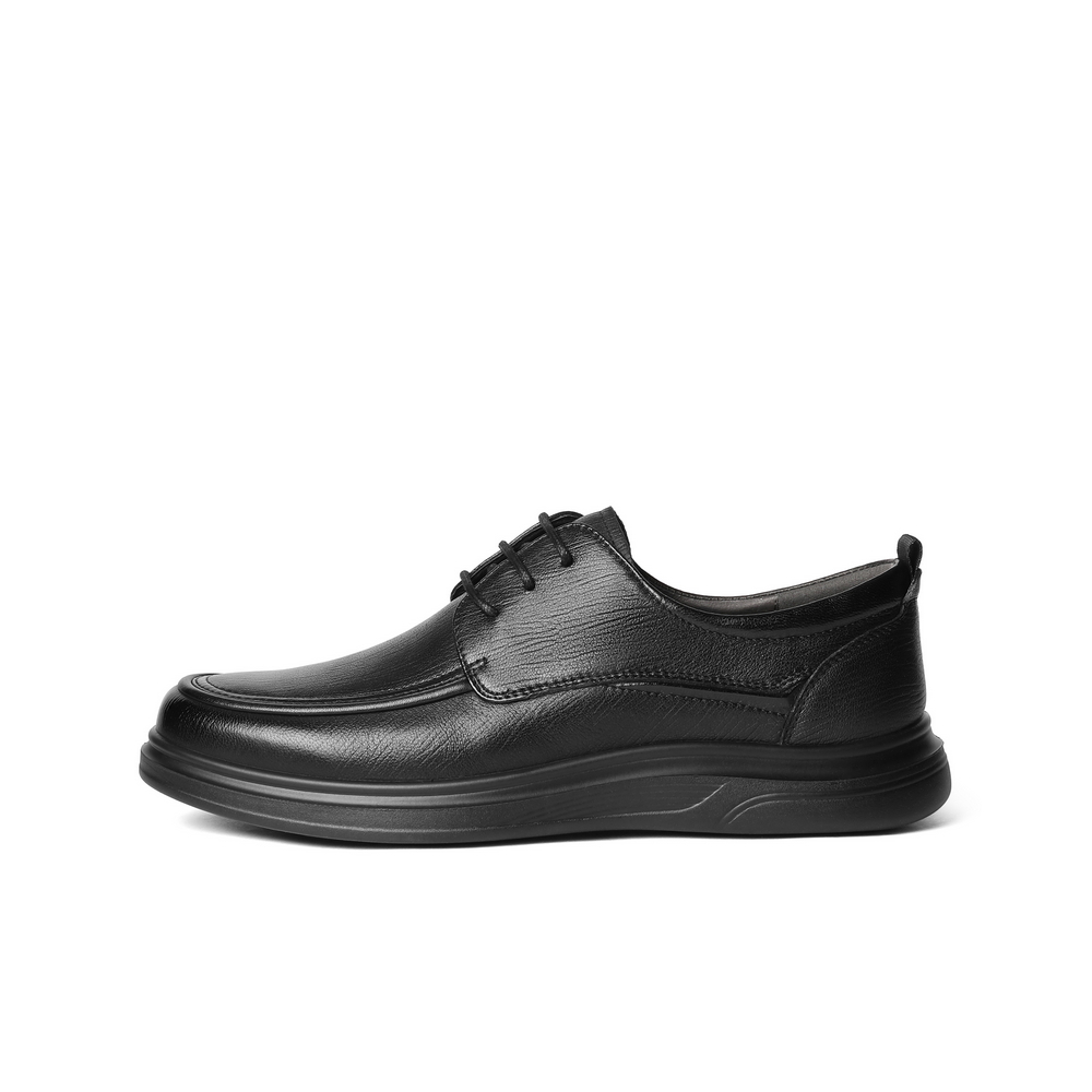 

BELLE Повседневные кожаные туфли мужские низкие, черные