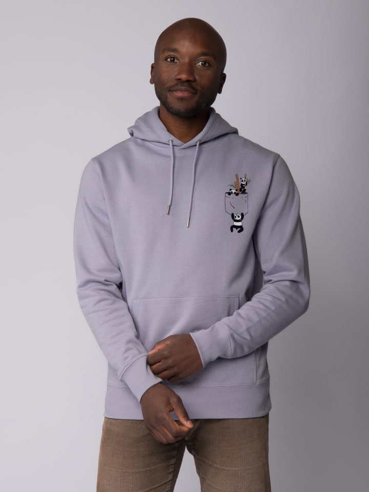 

Толстовка wat Apparel Sweatshirt Pocket Pandas, цвет Lavender