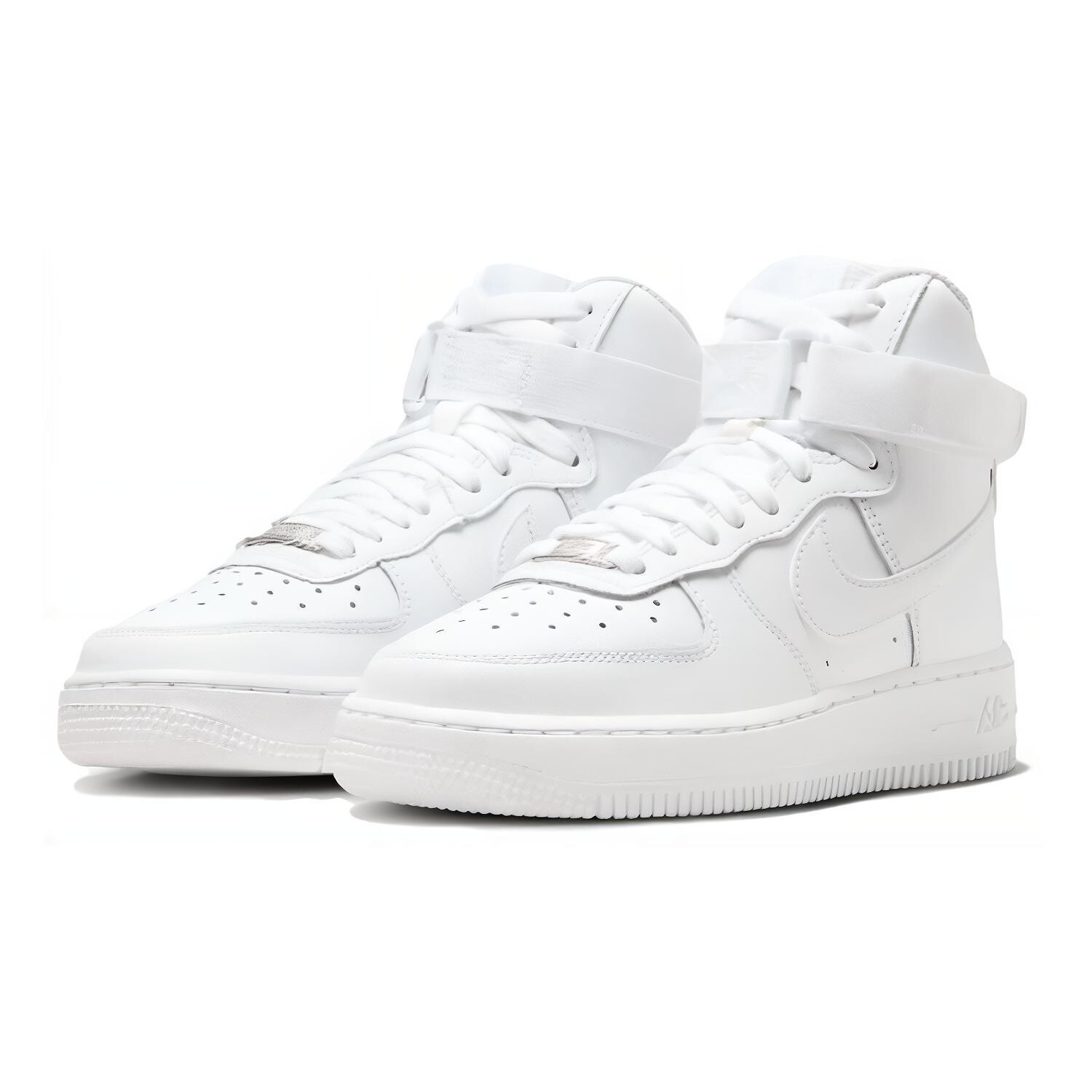 Air Force 1 High LE GS «Тройной белый» Nike, белый — фото 3