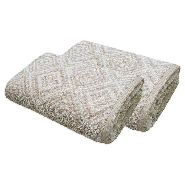 

Полотенце для рук framsohn Arabeske 2 шт, 50x0,5x100 см цвет beige-weiß