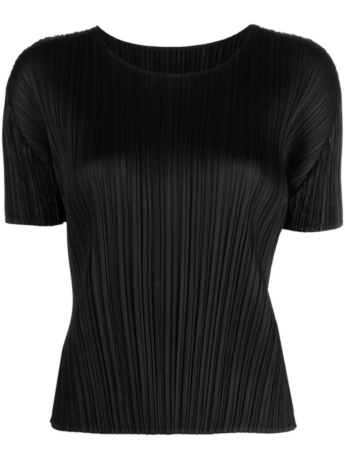 

Pleats Please Issey Miyake плиссированная футболка, черный