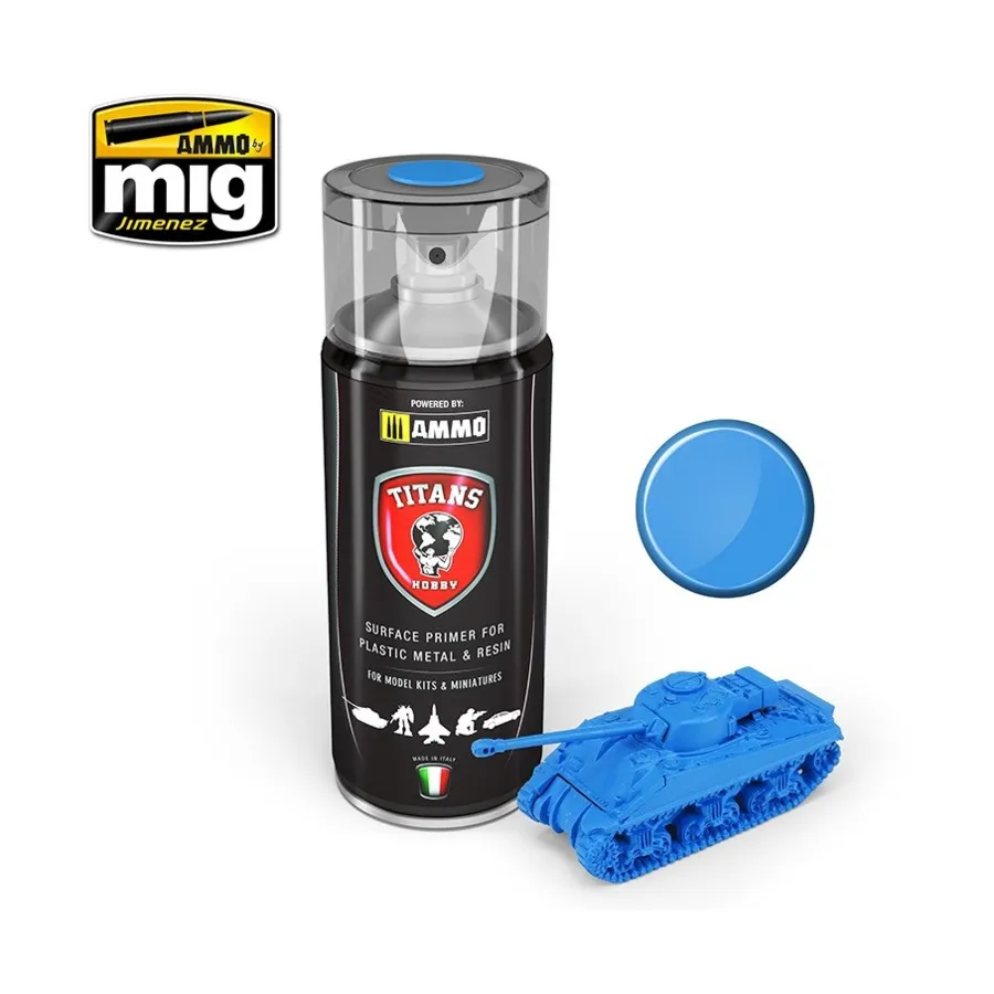 

Космический синий матовый, Titans Hobby - Spray Primer