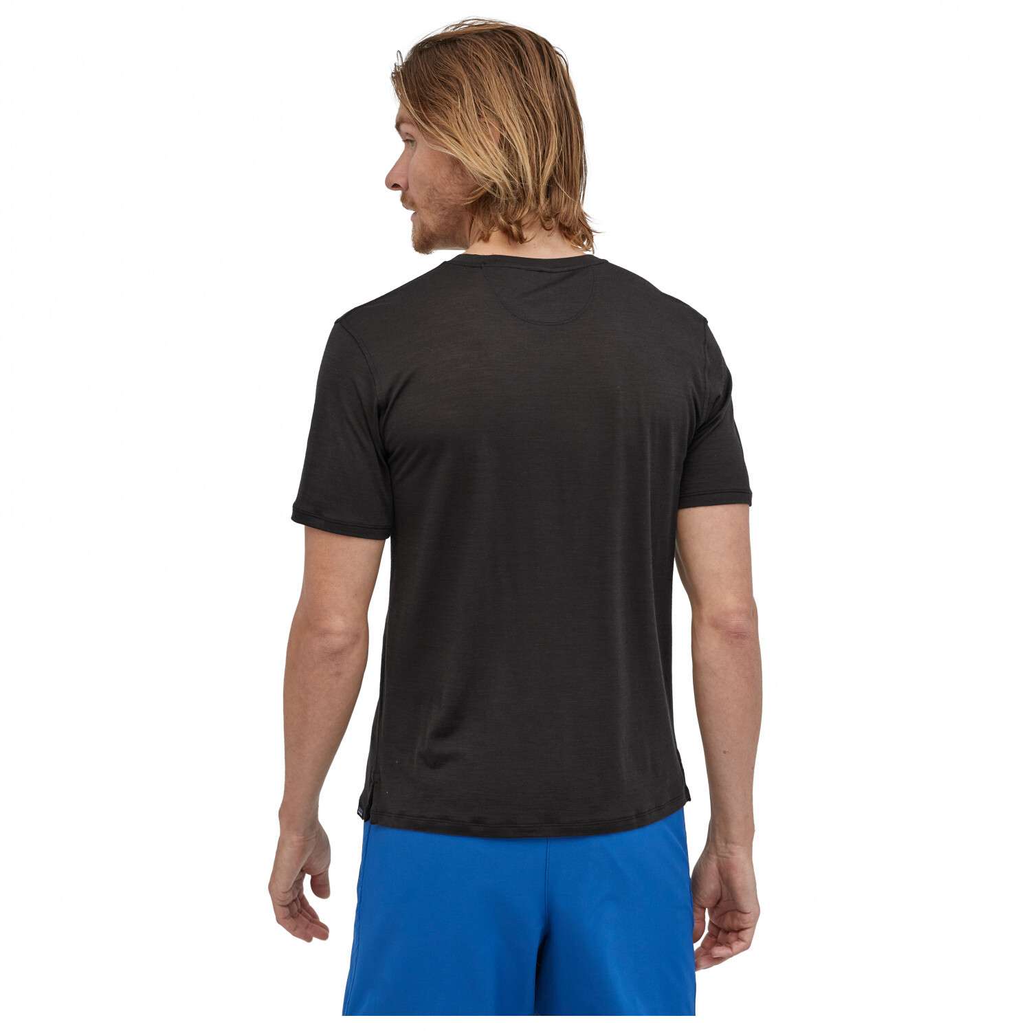 Рубашка из мериноса Patagonia Cap Cool Merino Graphic Shirt, цвет Heritage Header: Black — фото 3