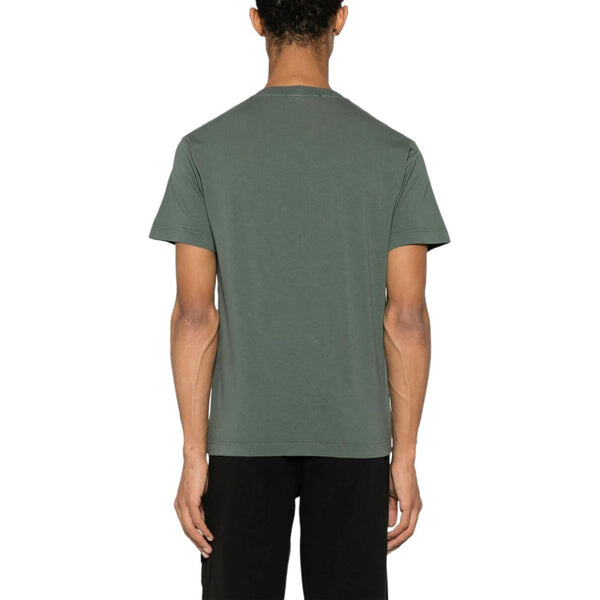 Футболка compass print t-shirt 'dark green' Stone Island, зеленый — фото 2