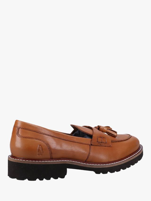Ginny кожаные мокасины с массивными кисточками Hush Puppies, Tan — фото 3
