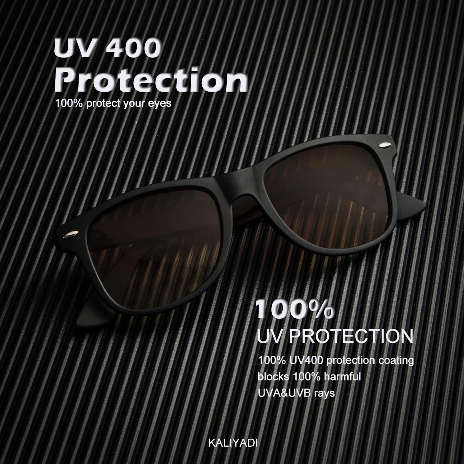 

Поляризованные солнцезащитные очки KALIYADI для мужчин и женщин, матовые линзы, цветные зеркальные линзы, защита от УФ-излучения (3 шт.), Gradient Brown/Gradient Wine Red/Gradient G15