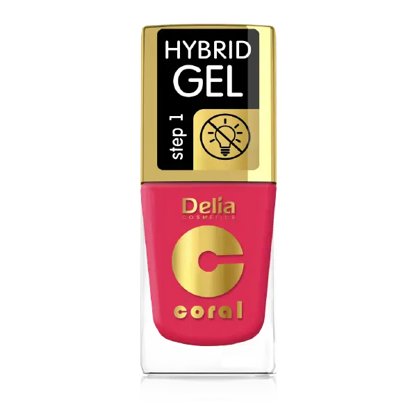 

Гибридный лак для ногтей 102 Delia Coral Hybrid Gel, 11 мл