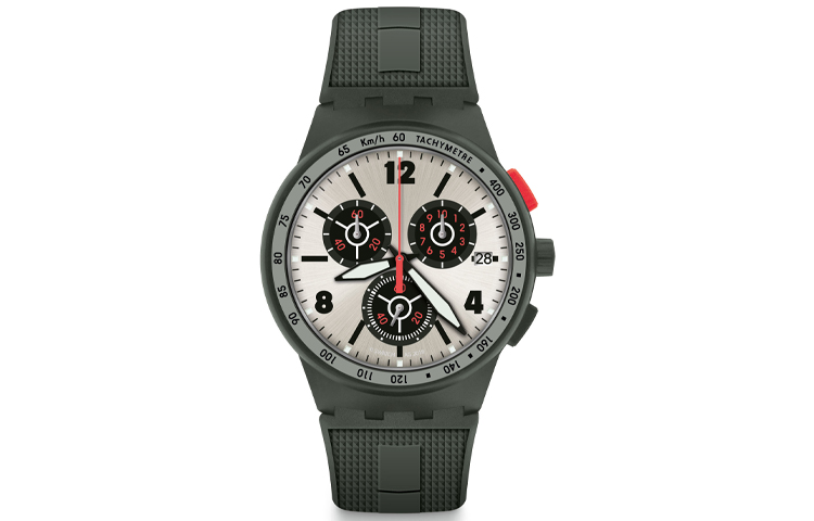 

SWATCH Часы Men 42mm Silver Watch SUSG405