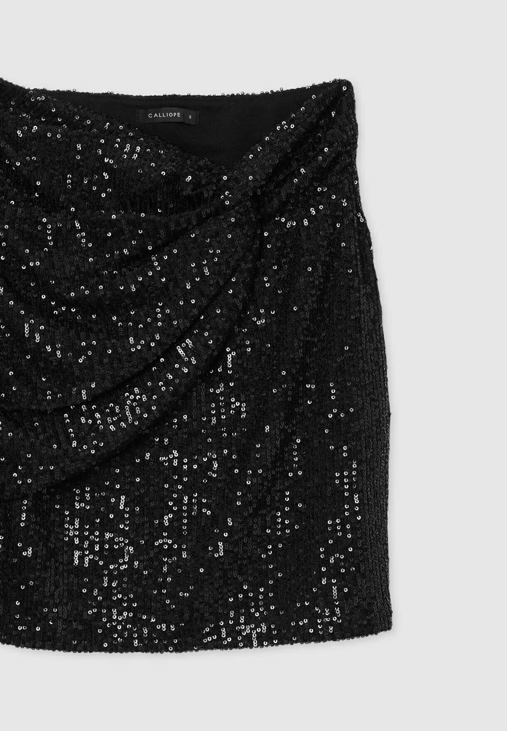 

Мини-юбка CON PAILLETTES Calliope, черный