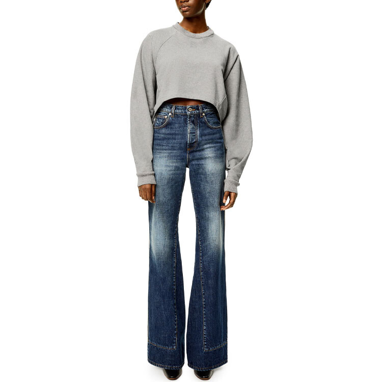 

Толстовка женская серая Loewe