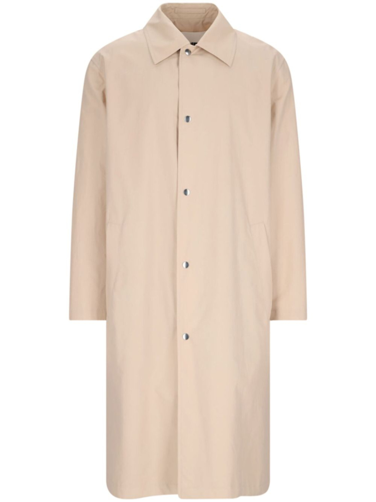 

Jil Sander пальто с логотипом, нейтральный цвет