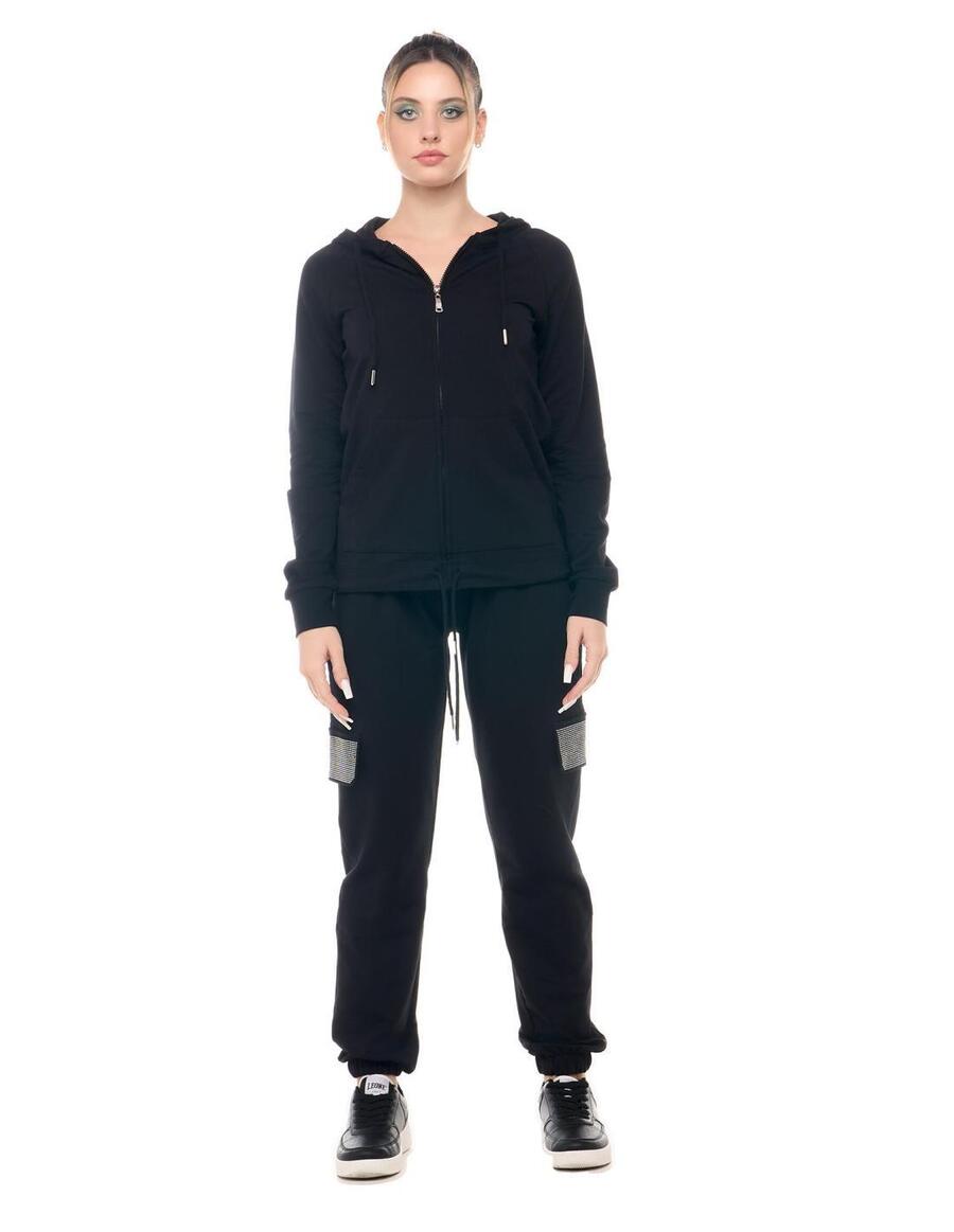 

LEONE 1947 APPAREL Женский спортивный костюм на молнии с капюшоном Leone Be Glam