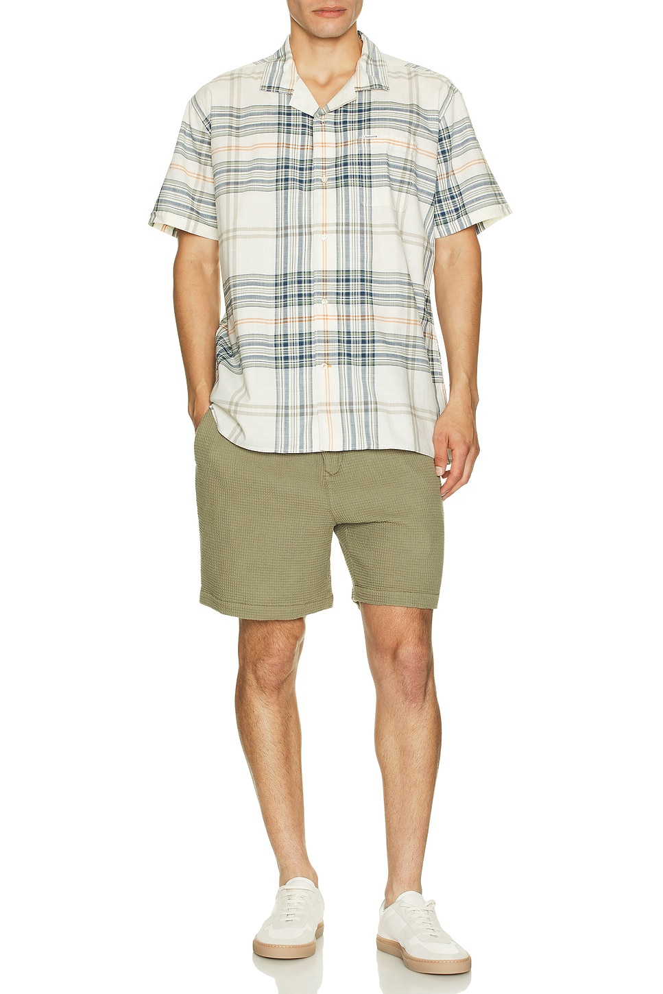 

Sandwood Waffle Шорты Barbour, Light Moss