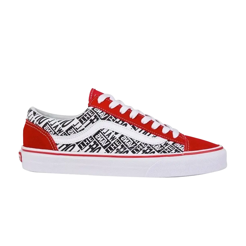 

Кроссовки Style 36 Vans, красный