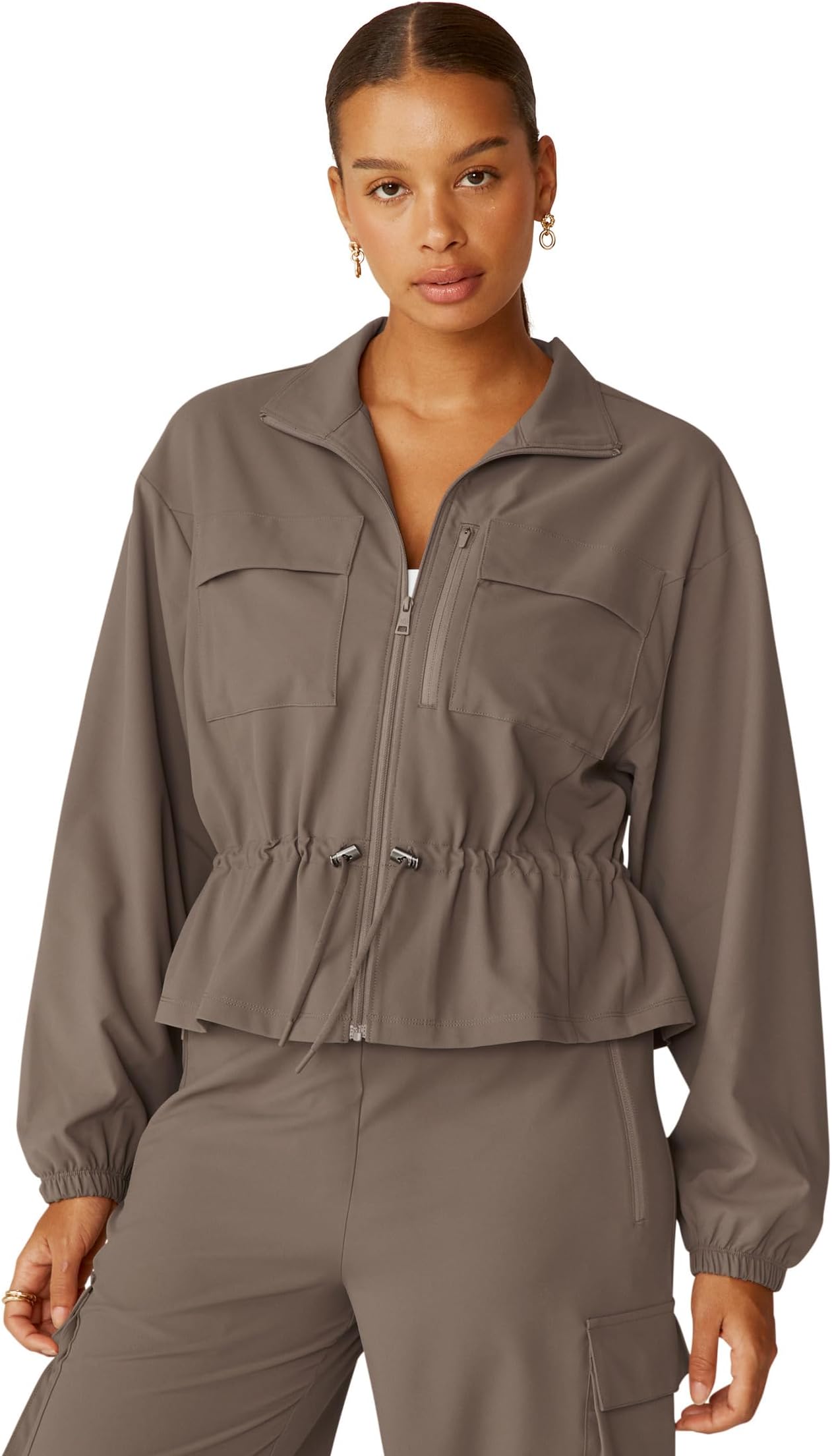 

Куртка Beyond Yoga City Chic Jacket, цвет Dune