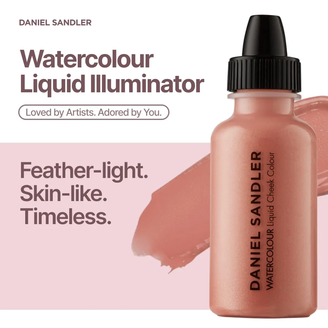 Жидкие румяна Daniel Sandler Watercolour RosenGlow (15 мл) Daniel Sandler, Pink — фото 4