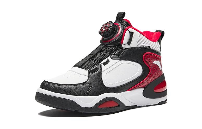 Детские баскетбольные кроссовки GS Low-top черные/белые Anta Kids, черный/белый — фото 2