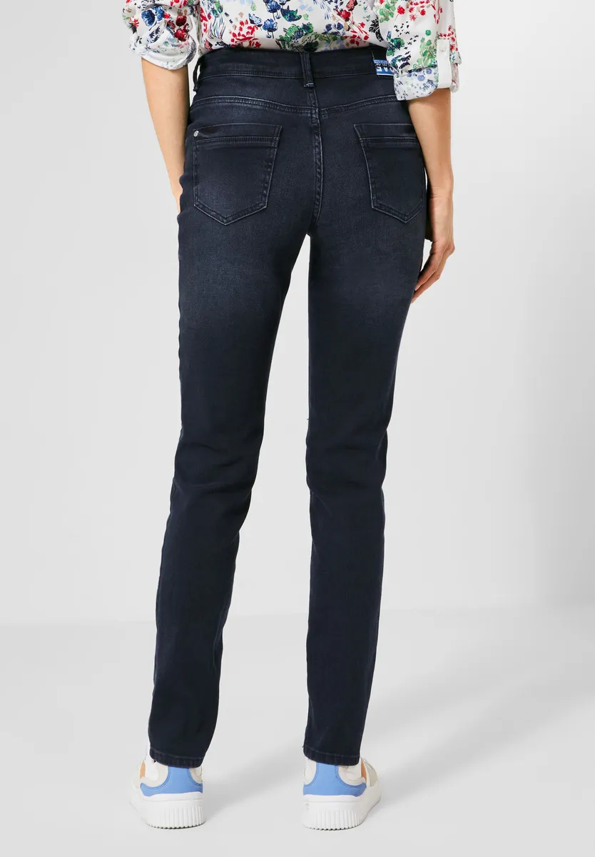 

Джинсы Cecil узкого кроя, цвет Blue/Black Used Wash