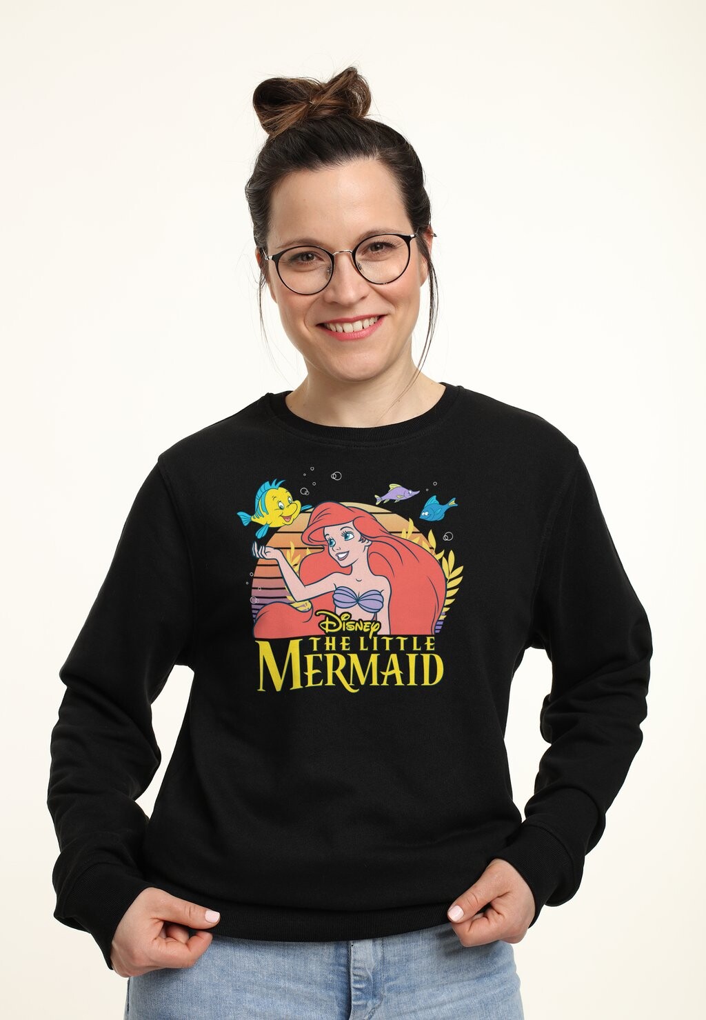 

Толстовка THE LITTLE MERMAID LM TITLE Disney, черный