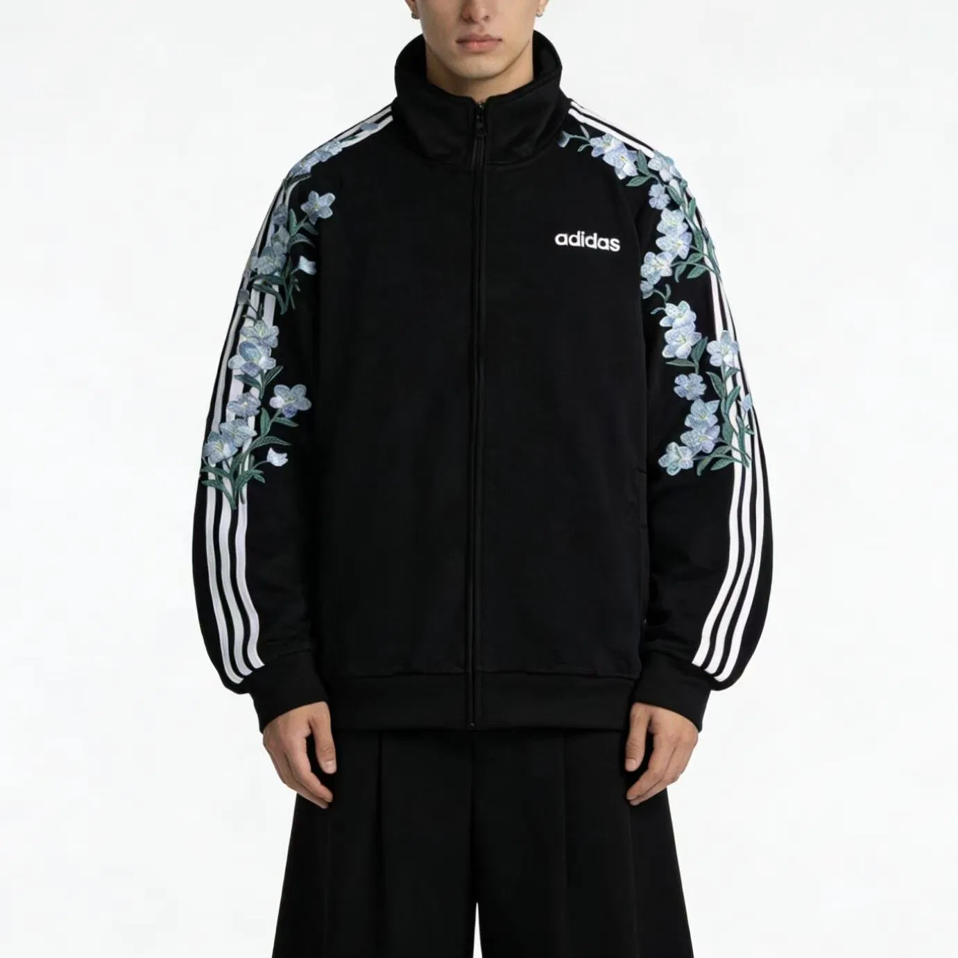 Куртка ESSENTIALS унисекс Adidas, Black — фото 4