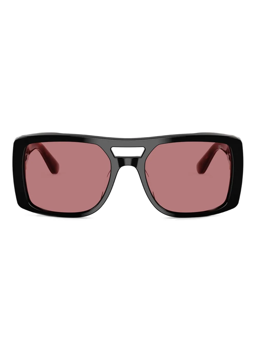 

Солнцезащитные очки в квадратной оправе Brunello Cucinelli, черный