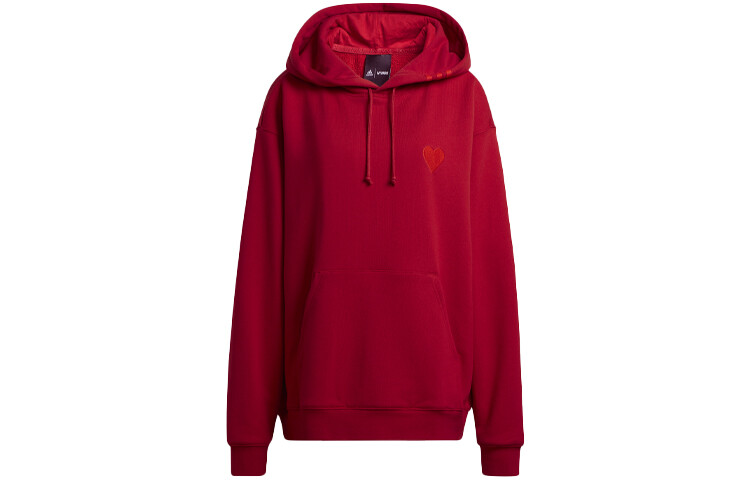

Толстовка унисекс красная Adidas Originals, красный