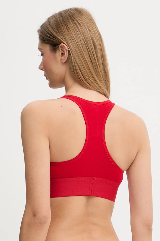 Бюстгальтер спортивный ufsb-cotton-race-bralette Diesel, красный — фото 2