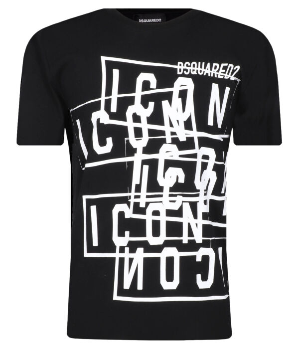 

Футболки Regular fit Dsquared2, черный