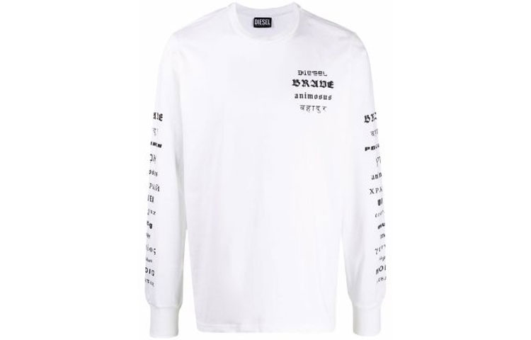 

DIESEL Футболка мужская белые
