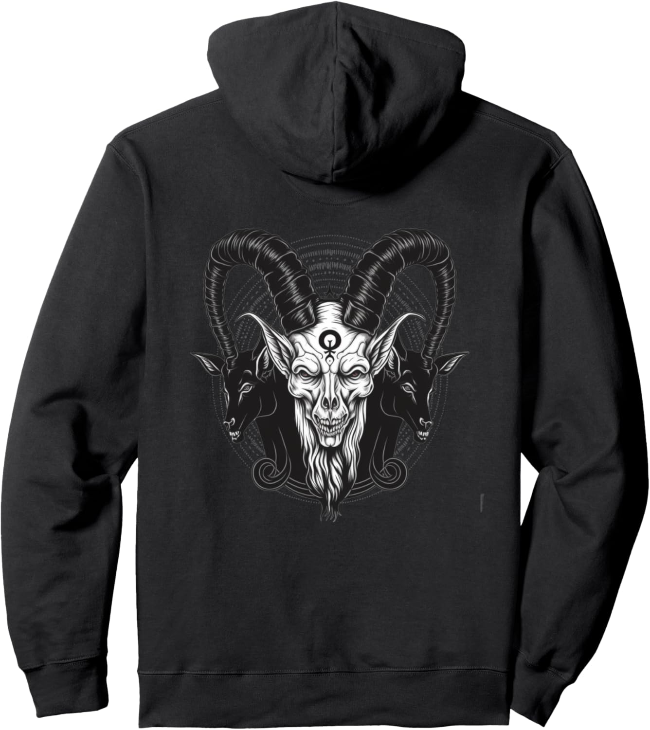 

Худи Злой Бафомет Occult Baphomet - Gothic Hoodie, черный