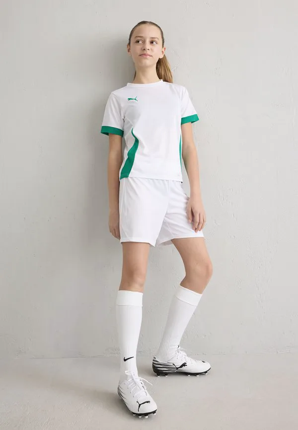 Футболка teamgoal для матча, спортивная Puma, Weissgruengruen — фото 2