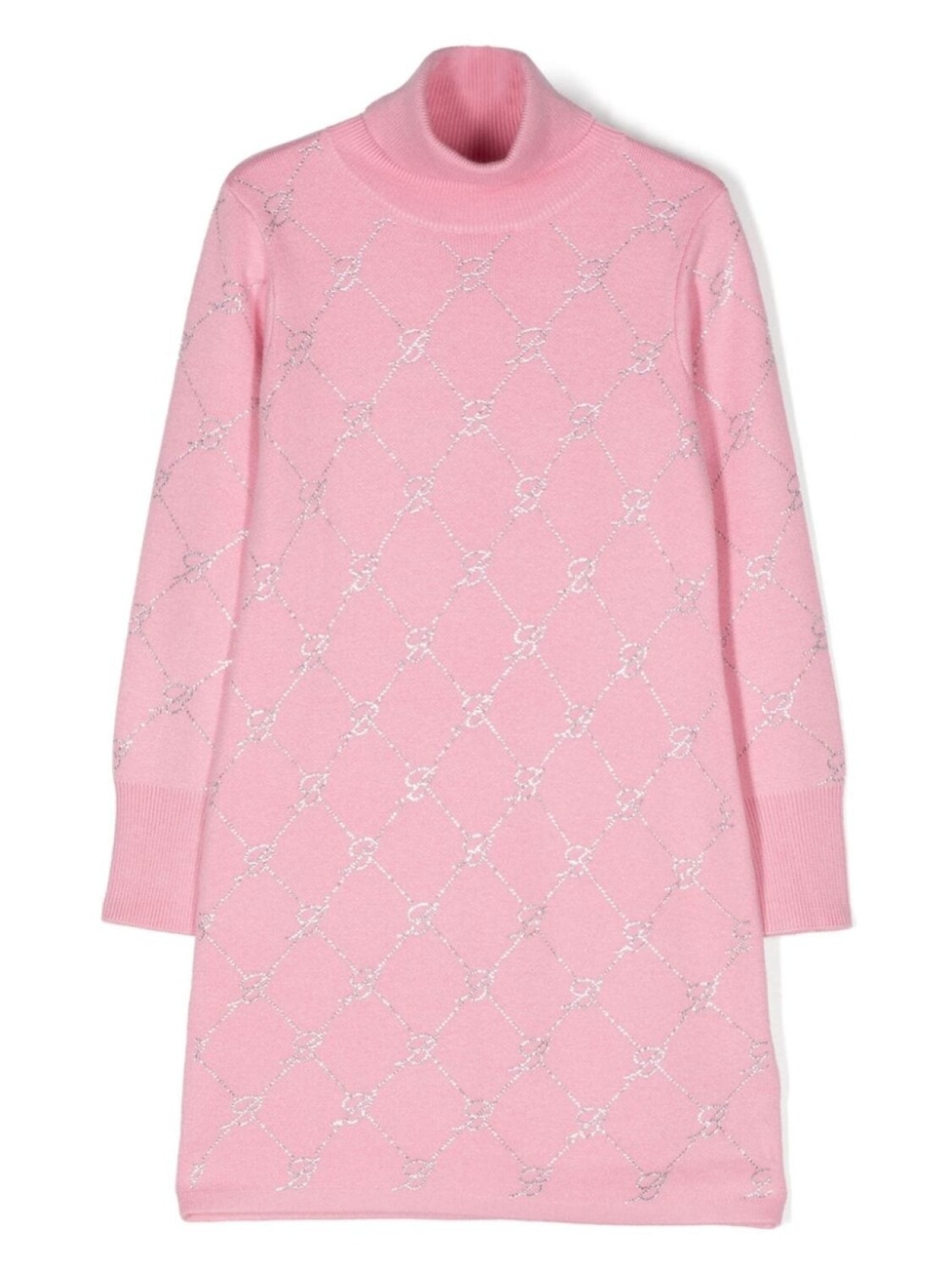 

Miss Blumarine платье из стразов, розовый