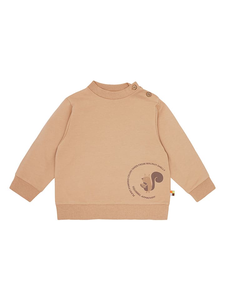 

Светло-коричневая толстовка loud + proud