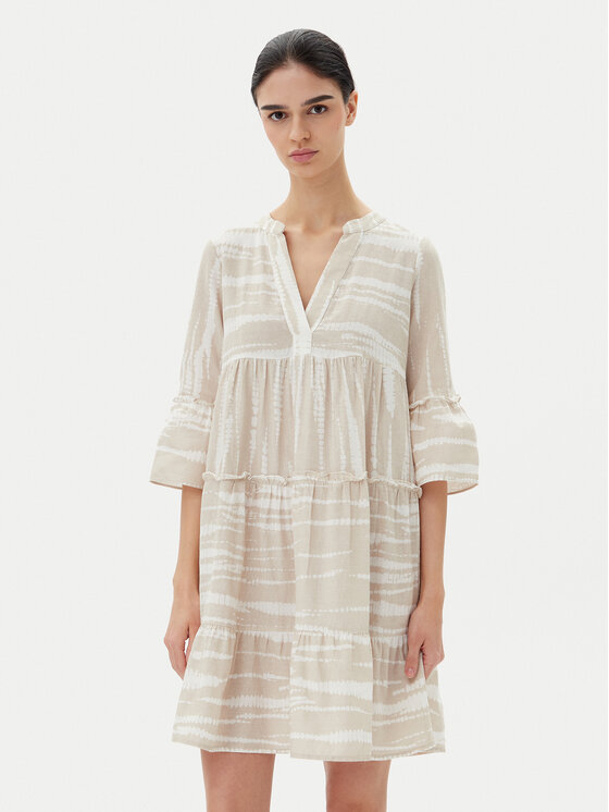 

Свободного кроя летнее платье Dicthe 10225127 Vero Moda, бежевый