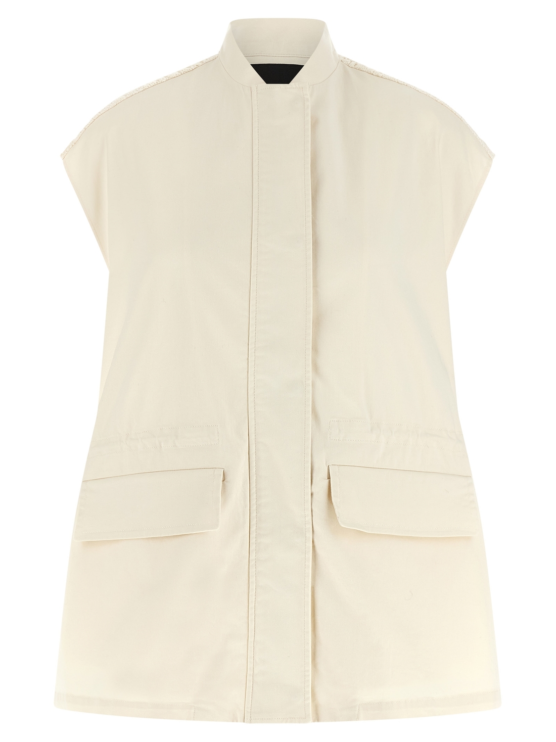 

Вязаный жилет Fabiana Filippi, бежевый