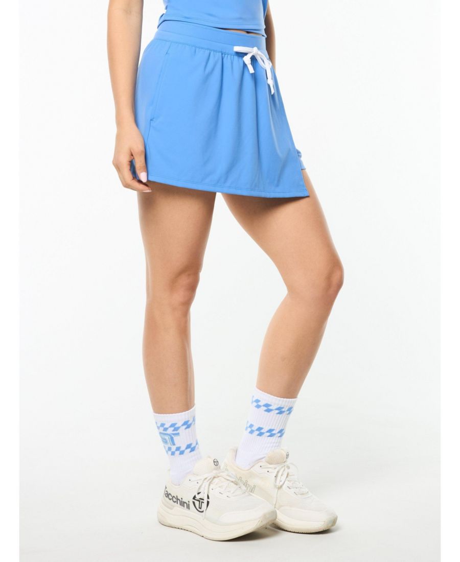 

Женская юбка-шорты с запахом агата Sergio Tacchini, Ultramarine