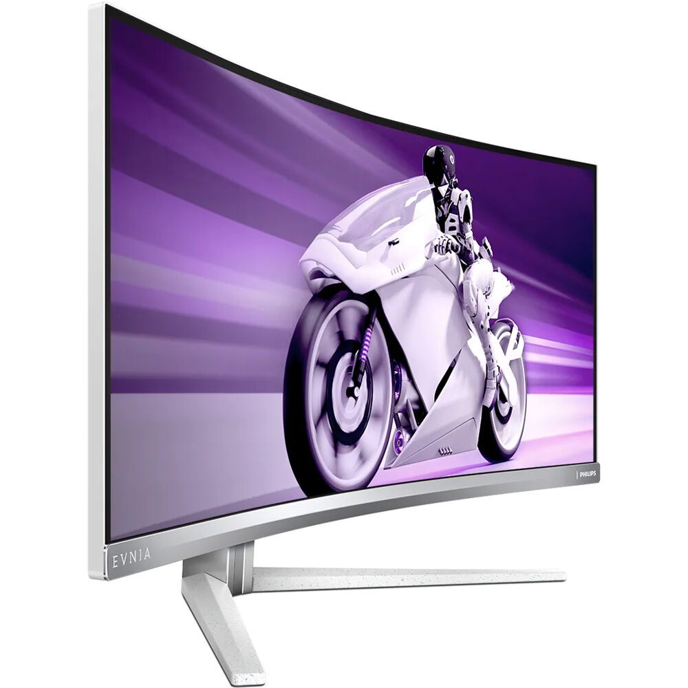 

Philips 7000 34-дюймовый изогнутый сверхширокий игровой монитор 1440p HDR 165 Гц (белый)