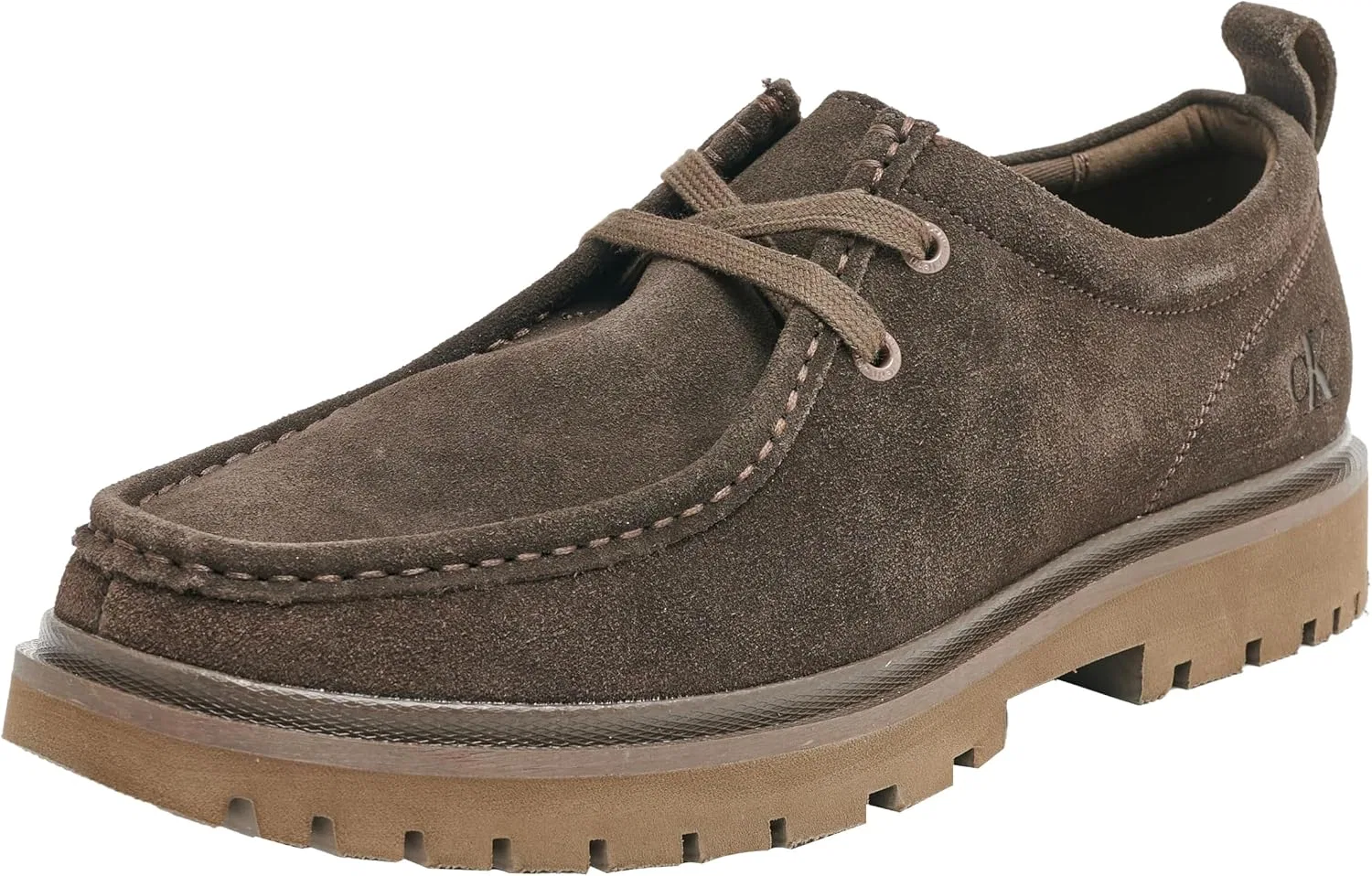 Туфли Calvin Klein Herren Boat Schuhe Hybrid Apron Laceup Shoe Schuhe, Brown Triple Slate Black