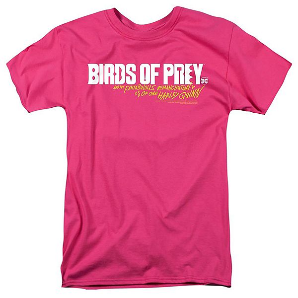 

Футболка с горизонтальным логотипом Birds of prey Licensed Character