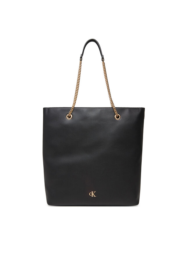 

Сумка Minimal Monogram Chain Tote LV04F3204G Calvin Klein, черный
