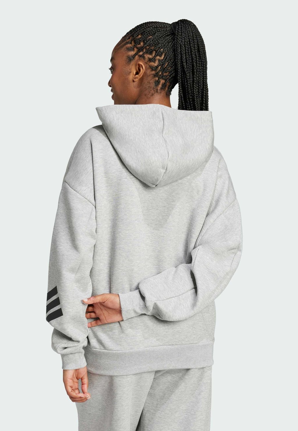 

Толстовка с капюшоном adidas Sportswear, серый