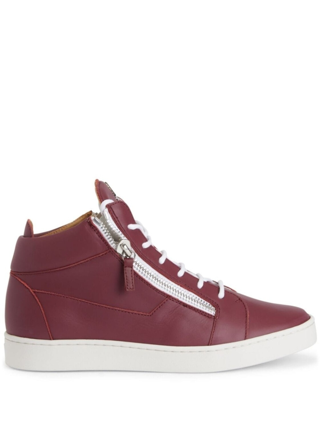 

Giuseppe Zanotti Frankie logo-plaque sneakers, красный, Коричневый, Giuseppe Zanotti Frankie logo-plaque sneakers, красный