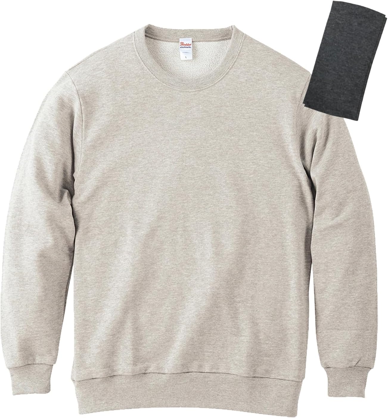 

Мужская толстовка Printstar 00219-MLChideEOL, 293 г, на флисовой подкладке, круглый вырез, легкая, для тренировок, овсяный