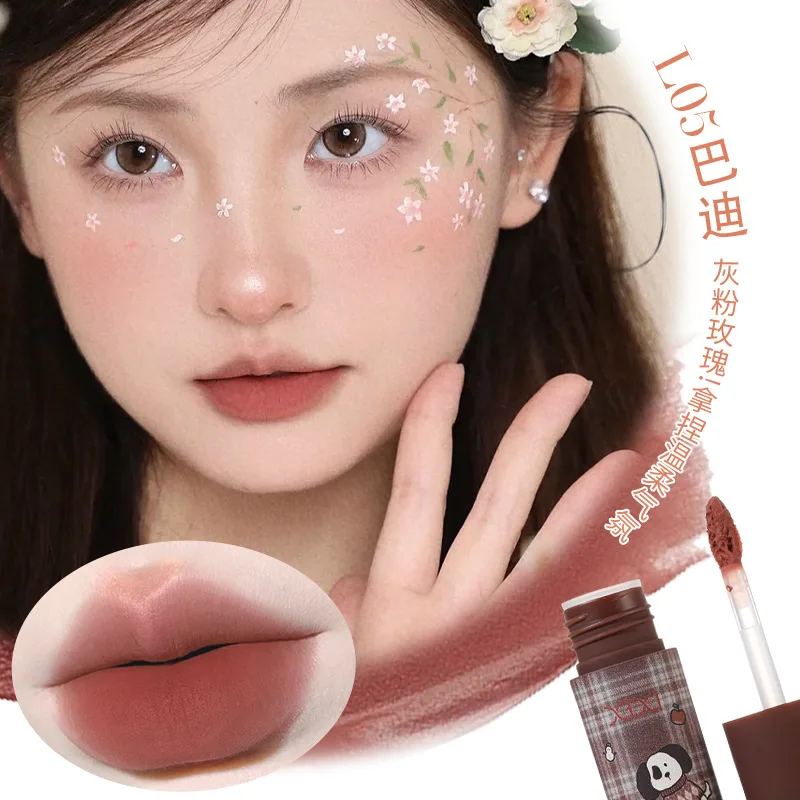 XIXI Reno Silk Mist Lip Clay Matte Natural Long Lasting 2g, 5# Buddy — фото 2