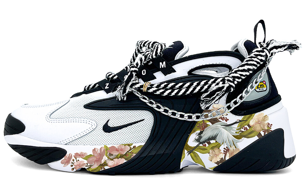 

Кроссовки Zoom 2K для бега унисекс с низким верхом, белый/черный Nike