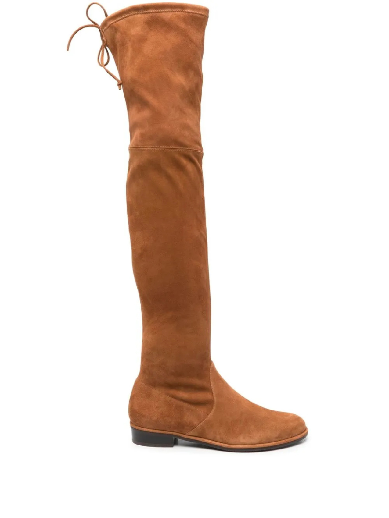 Ботфорты Lowland Stuart Weitzman, коричневый